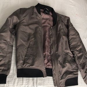 Forever 21 Padded Bomber Jacket